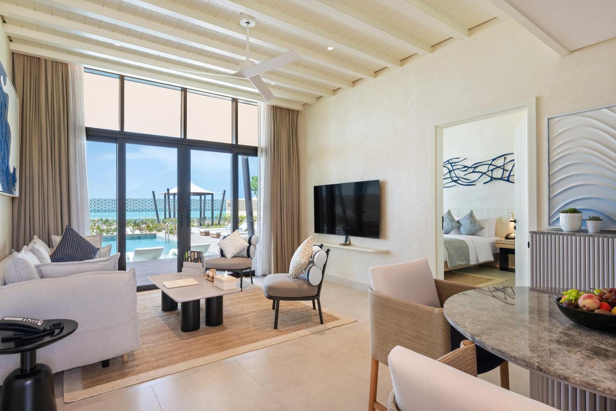 Bab Al Nojoum Hudayriyat Villas อาบูดาบี ภายนอก รูปภาพ