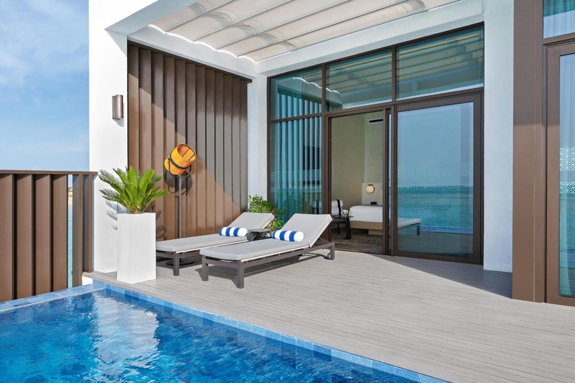 Bab Al Nojoum Hudayriyat Villas อาบูดาบี ภายนอก รูปภาพ