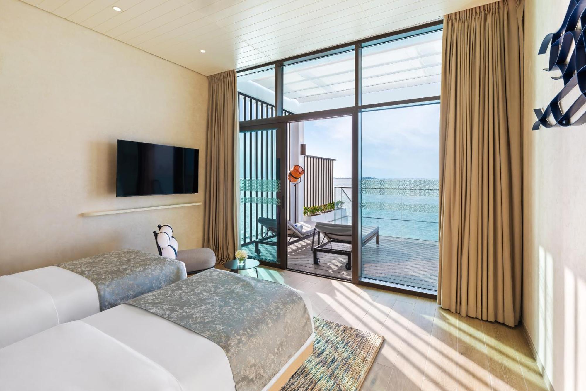 Bab Al Nojoum Hudayriyat Villas อาบูดาบี ภายนอก รูปภาพ