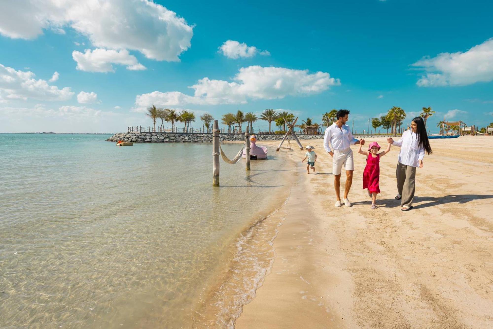 Bab Al Nojoum Hudayriyat Villas อาบูดาบี ภายนอก รูปภาพ