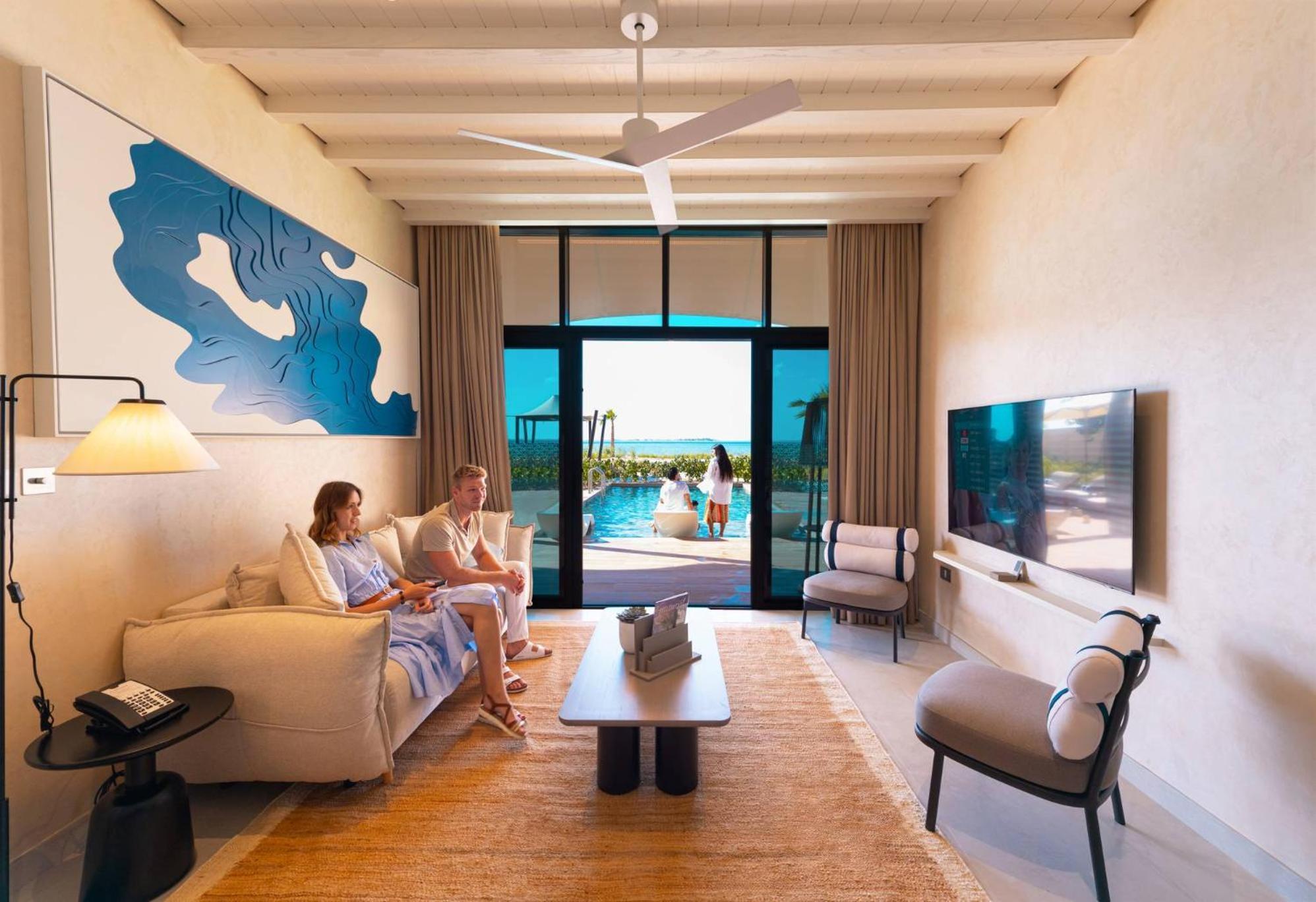 Bab Al Nojoum Hudayriyat Villas อาบูดาบี ภายนอก รูปภาพ