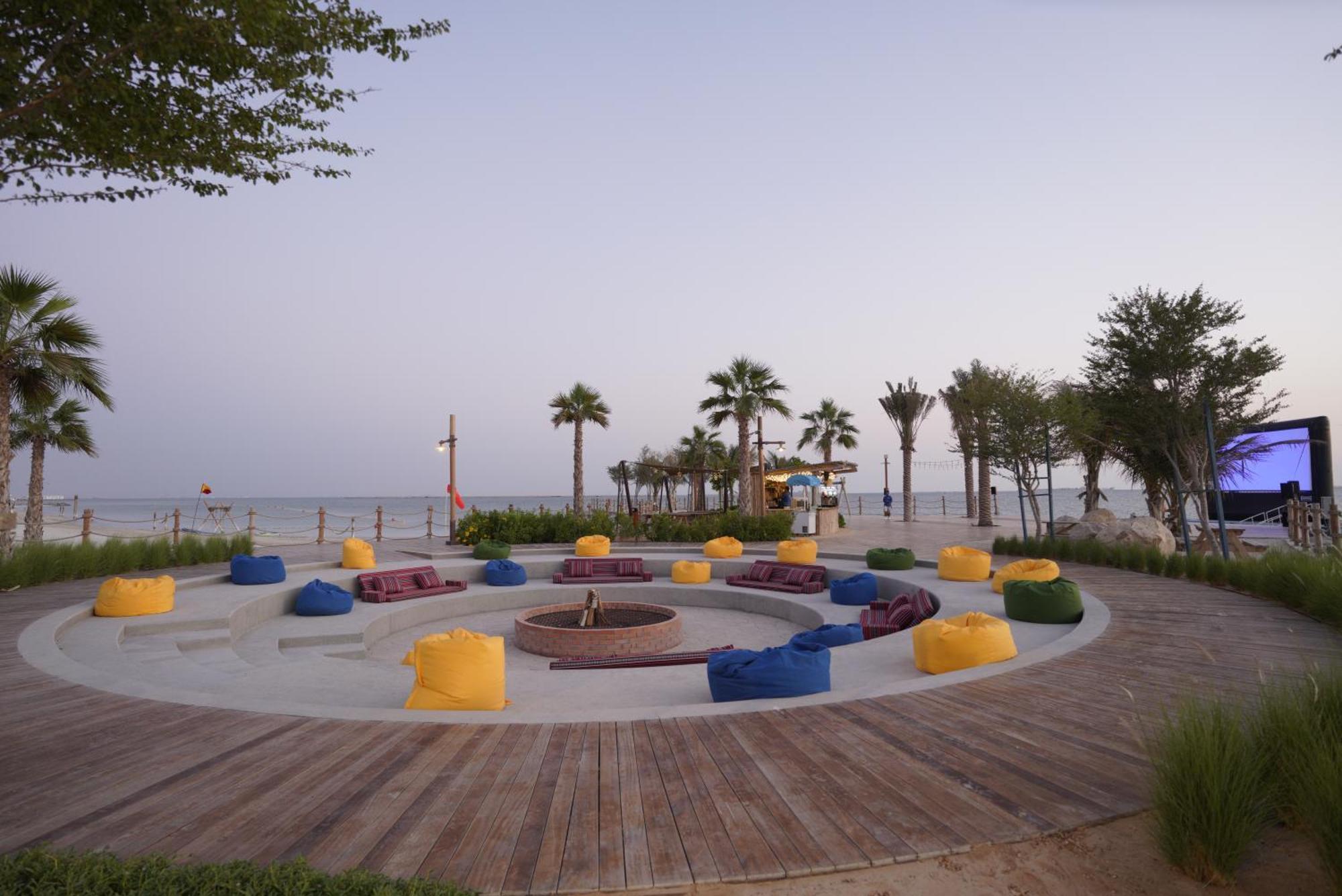 Bab Al Nojoum Hudayriyat Villas อาบูดาบี ภายนอก รูปภาพ