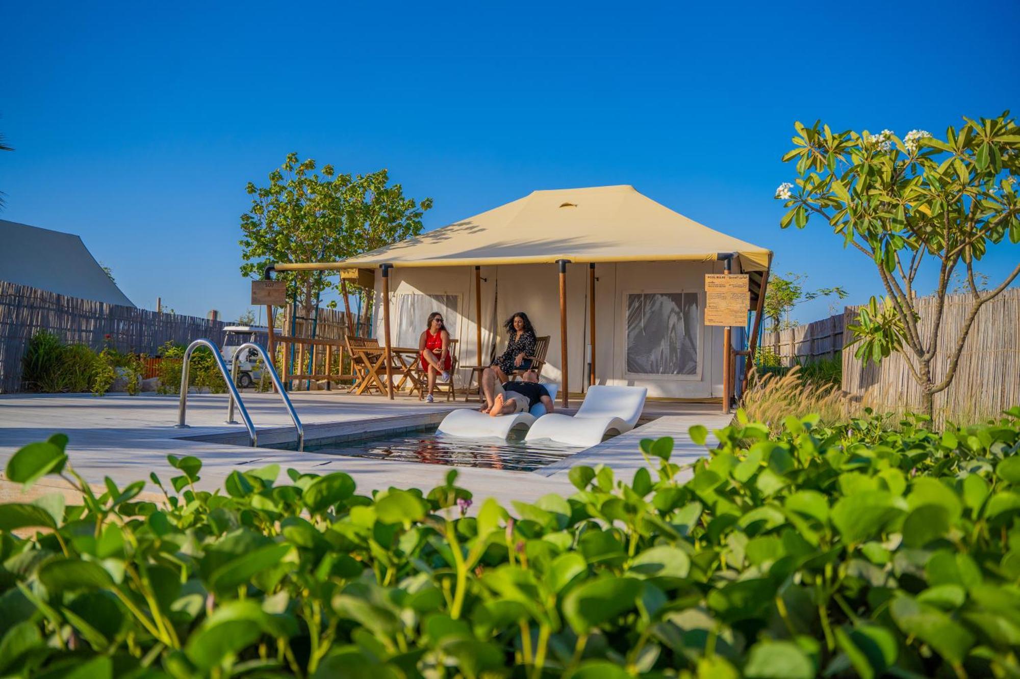 Bab Al Nojoum Hudayriyat Villas อาบูดาบี ห้อง รูปภาพ