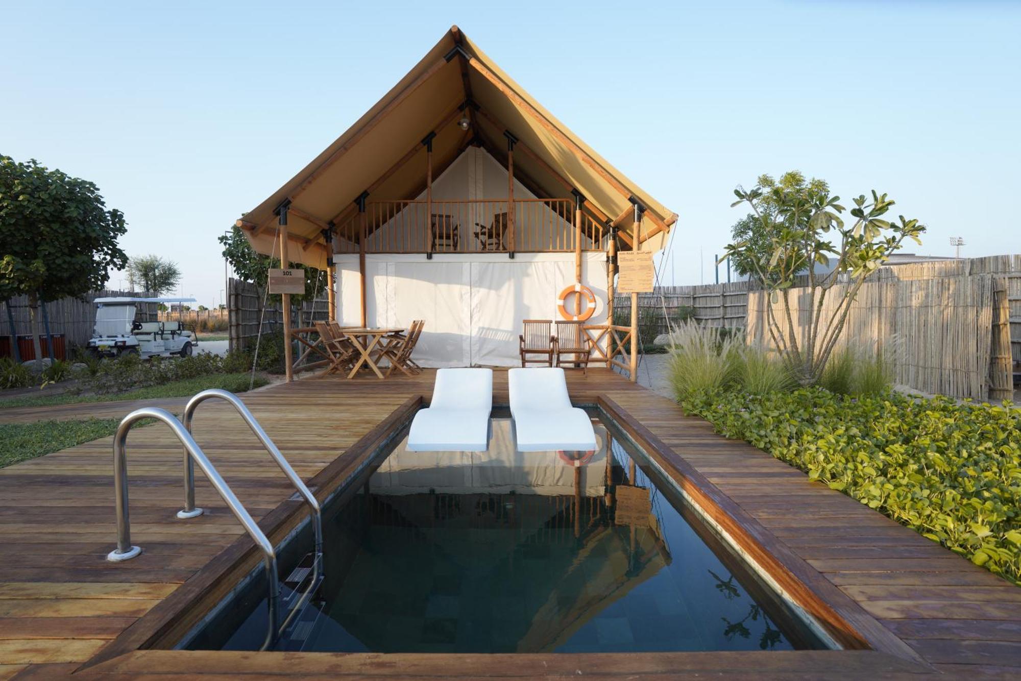 Bab Al Nojoum Hudayriyat Villas อาบูดาบี ห้อง รูปภาพ